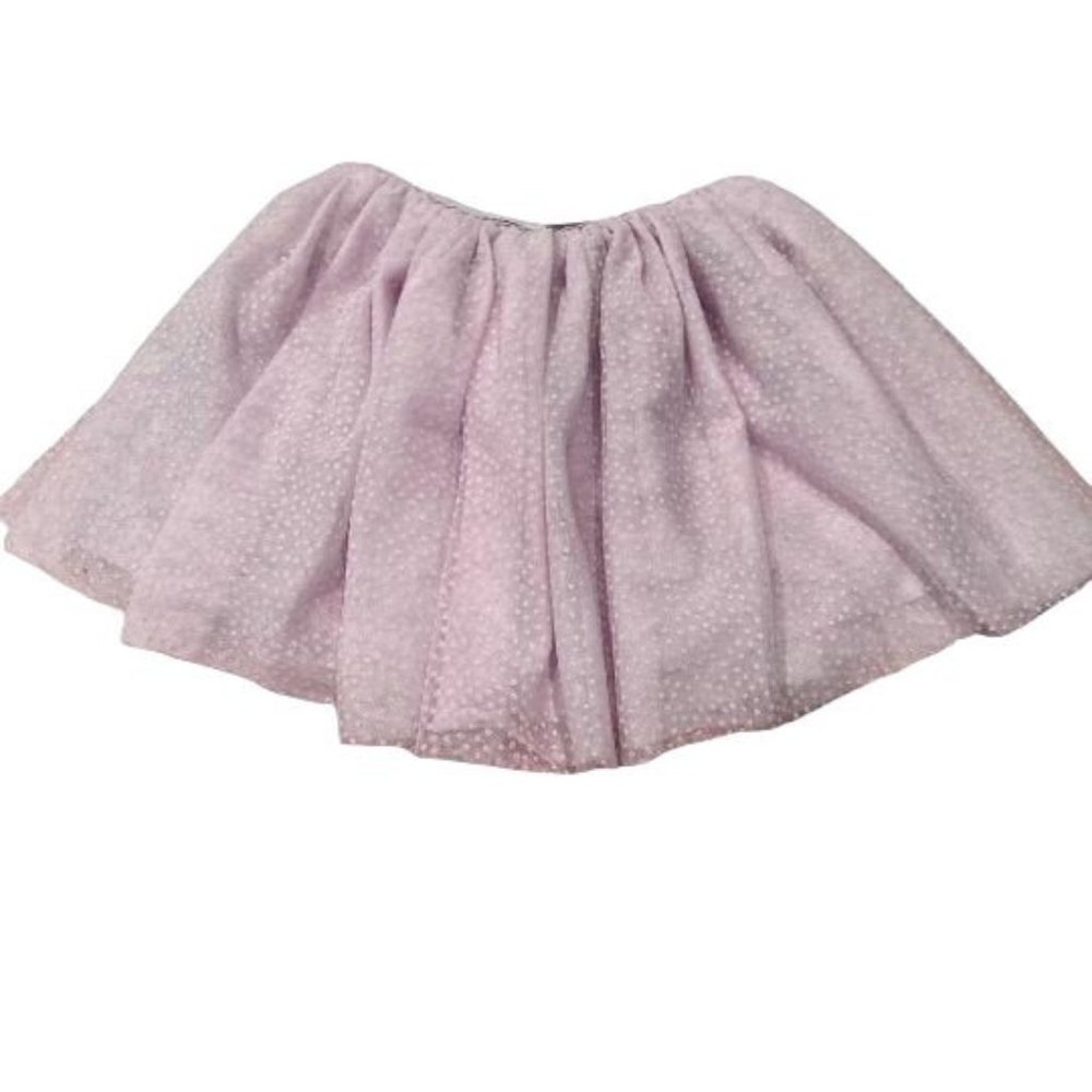 Mamas and Papas Tulle Skirt Pink Tutu Polkadot 18-24 months Baby Girl Ballerina
